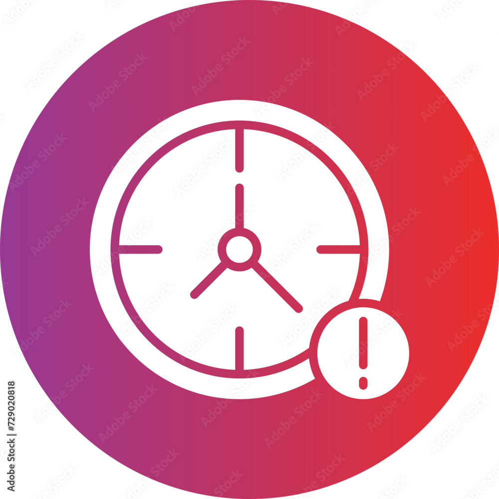 Clock Out Icon Style Clock Out Icon Style