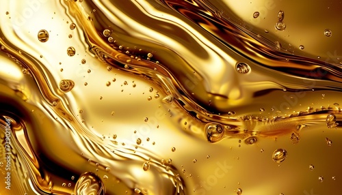 Liquid gold perfect colored background