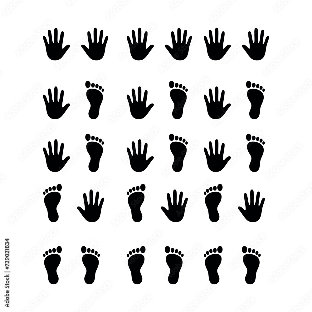Hand And Foot Design Vector Hand And Foot Design Vector