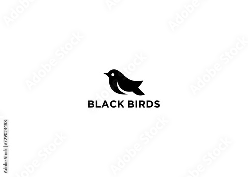 dove bird logo, design, Vector, illustration, Creative icon, template
