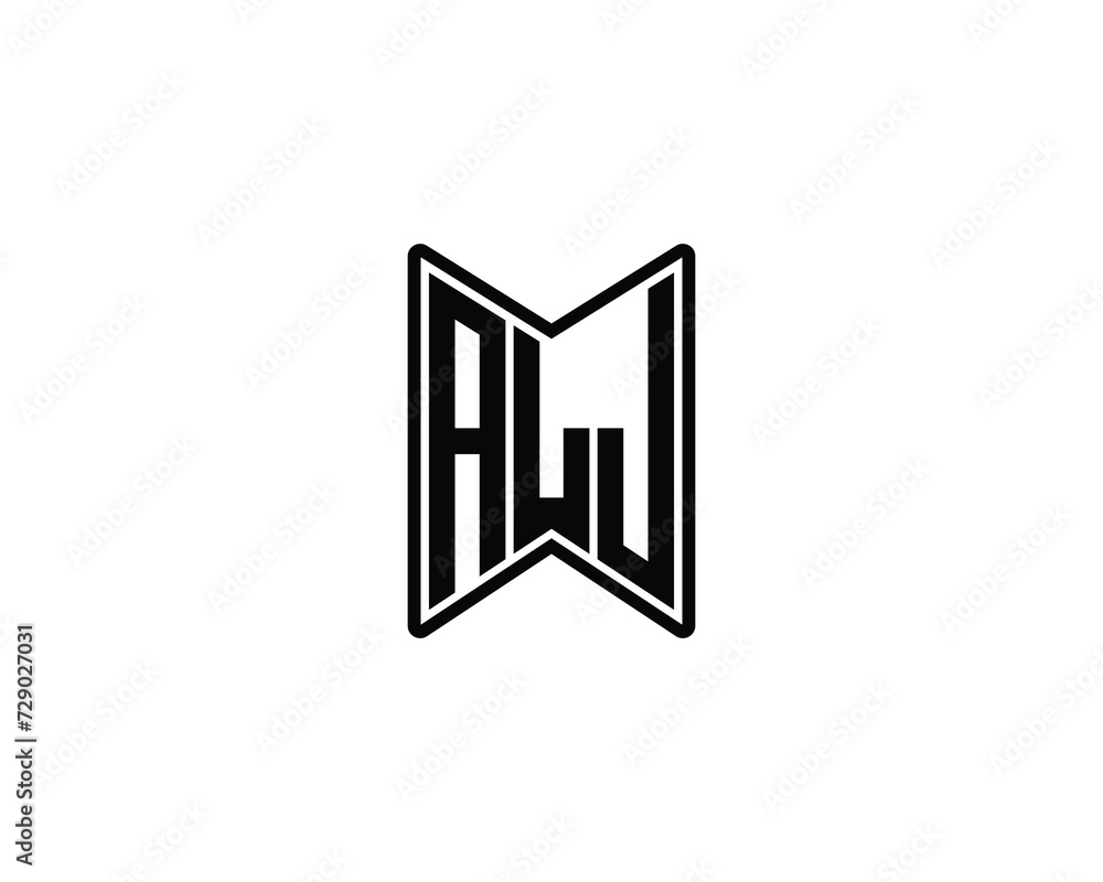 ALJ Logo design vector template ALJ Logo design vector template