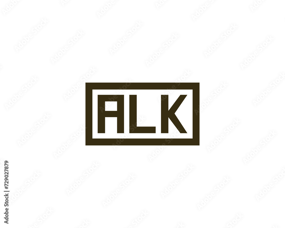 ALK Logo design vector template ALK Logo design vector template