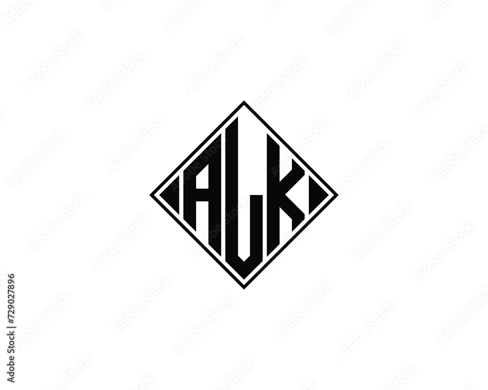 ALK Logo design vector template ALK Logo design vector template