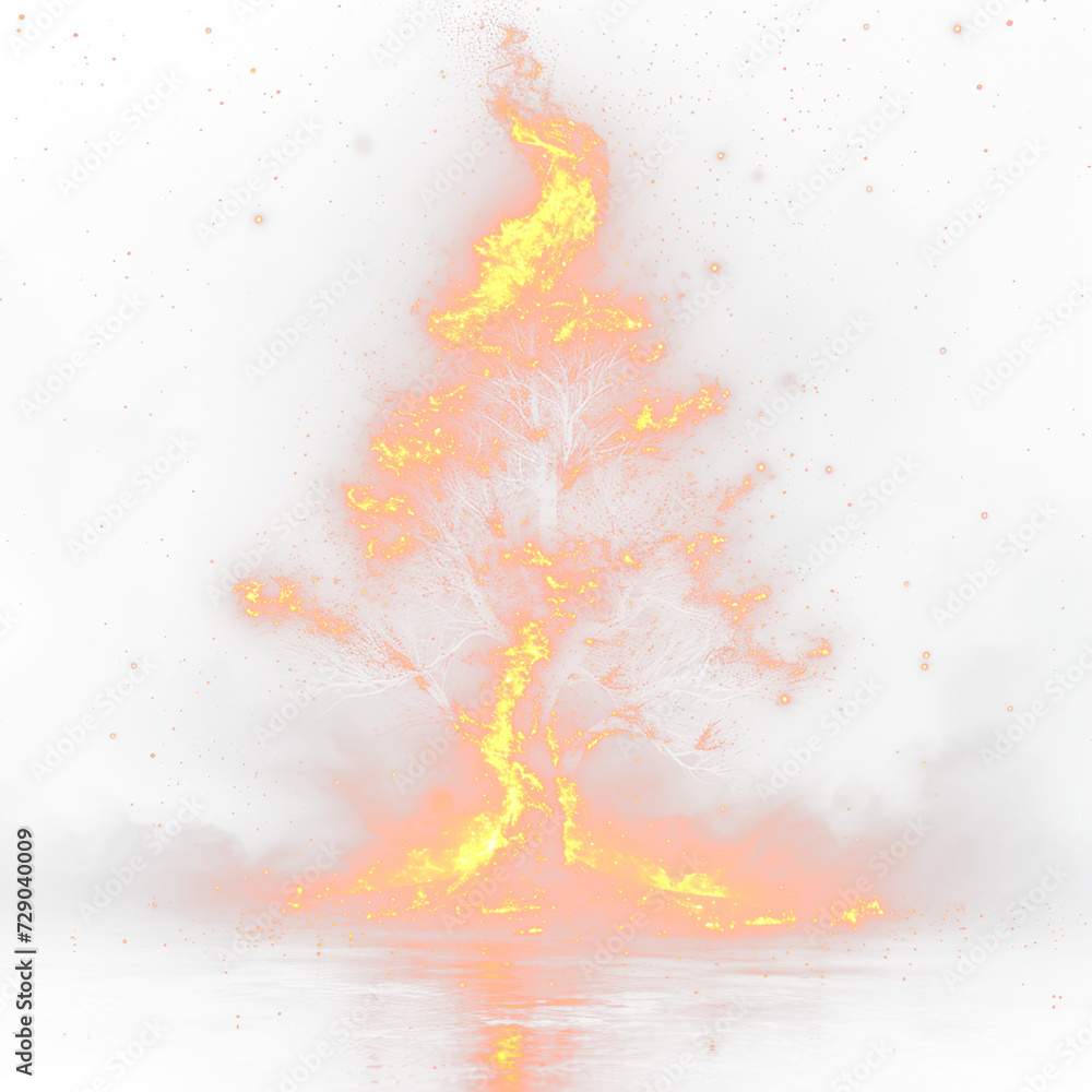 Abstract explosion Firecracker effect 2