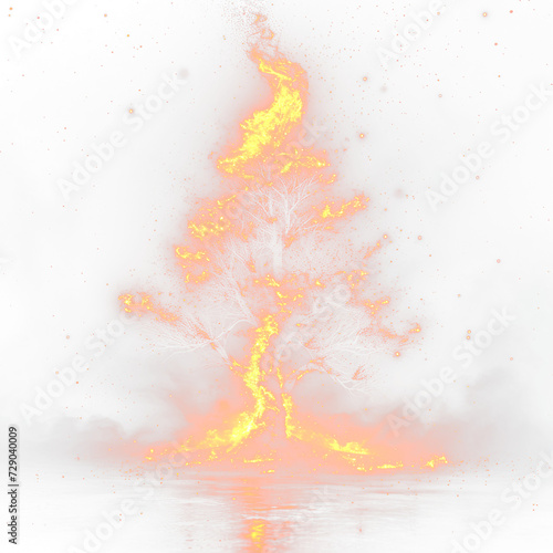 Abstract explosion Firecracker effect 2
