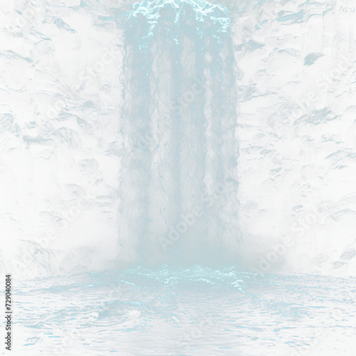 ice Waterfall motion effect 