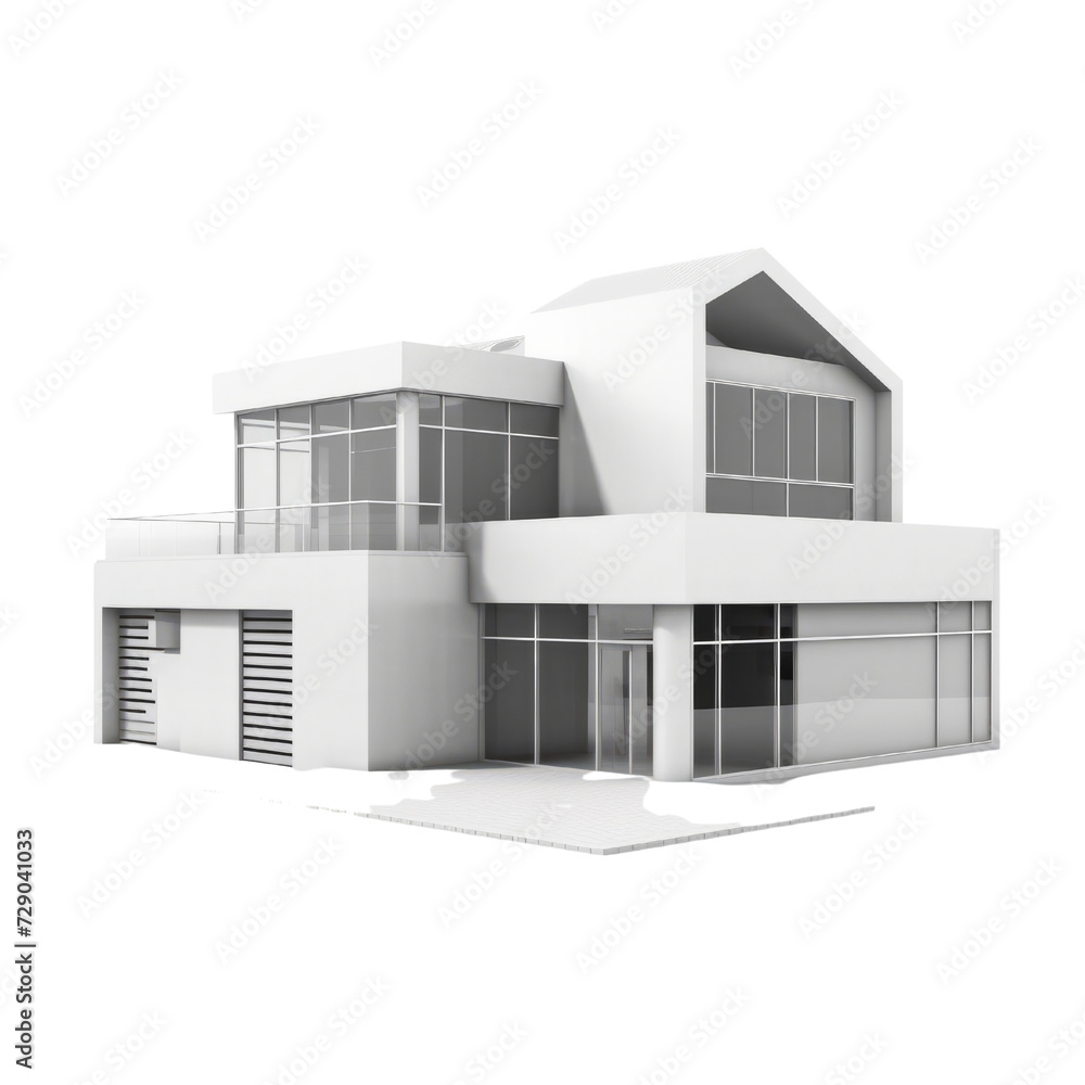Container House PNG Cutout, Generative AI Container House PNG Cutout, Generative AI