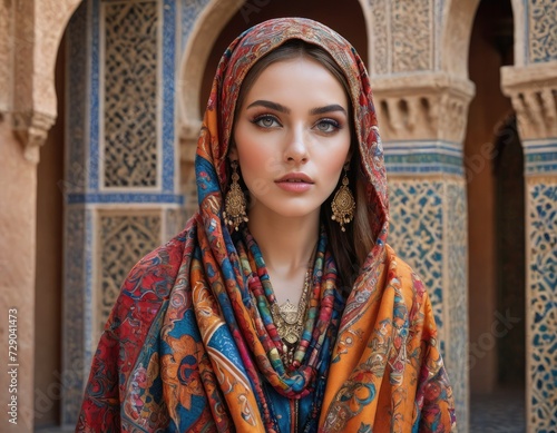 Marrakech Majesty: High-Fashion Elegance in Opulent Fabrics