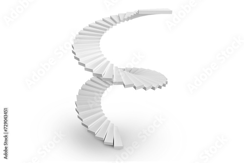 spiral staircase  transparent background