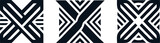 Premium, Letter X Logo Vector Collection	