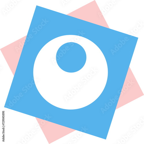 Geometric Abstract Flower Head