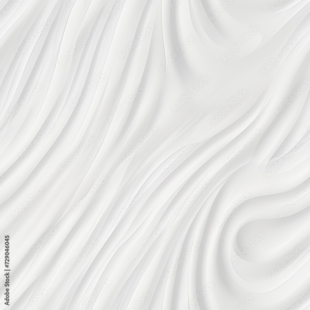 Obraz premium Abstract wavy white background 