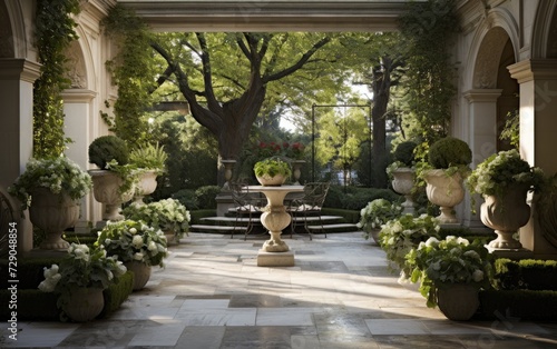 Roman Garden Elegance