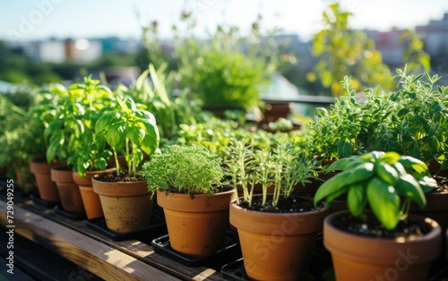 Herbal Oasis on the Rooftop © Umar