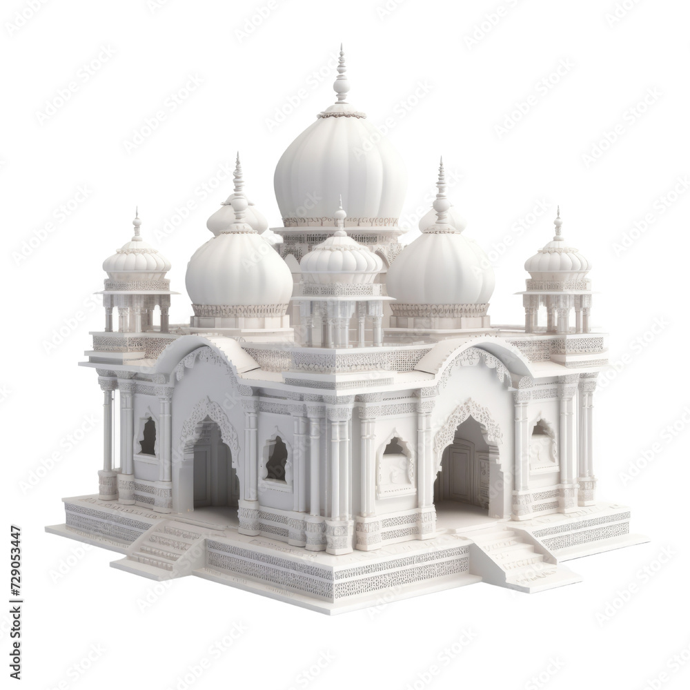 Gurdwara PNG Cutout, Generative AI Gurdwara PNG Cutout, Generative AI