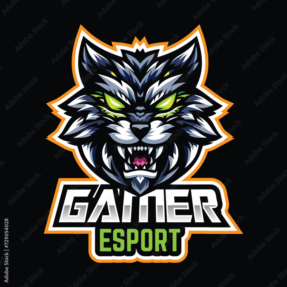 CAT LOGO ESPORT STYLE CAT LOGO ESPORT STYLE