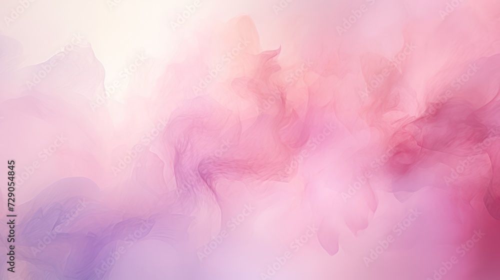 Pastel gradients paint an abstract sky backdrop.