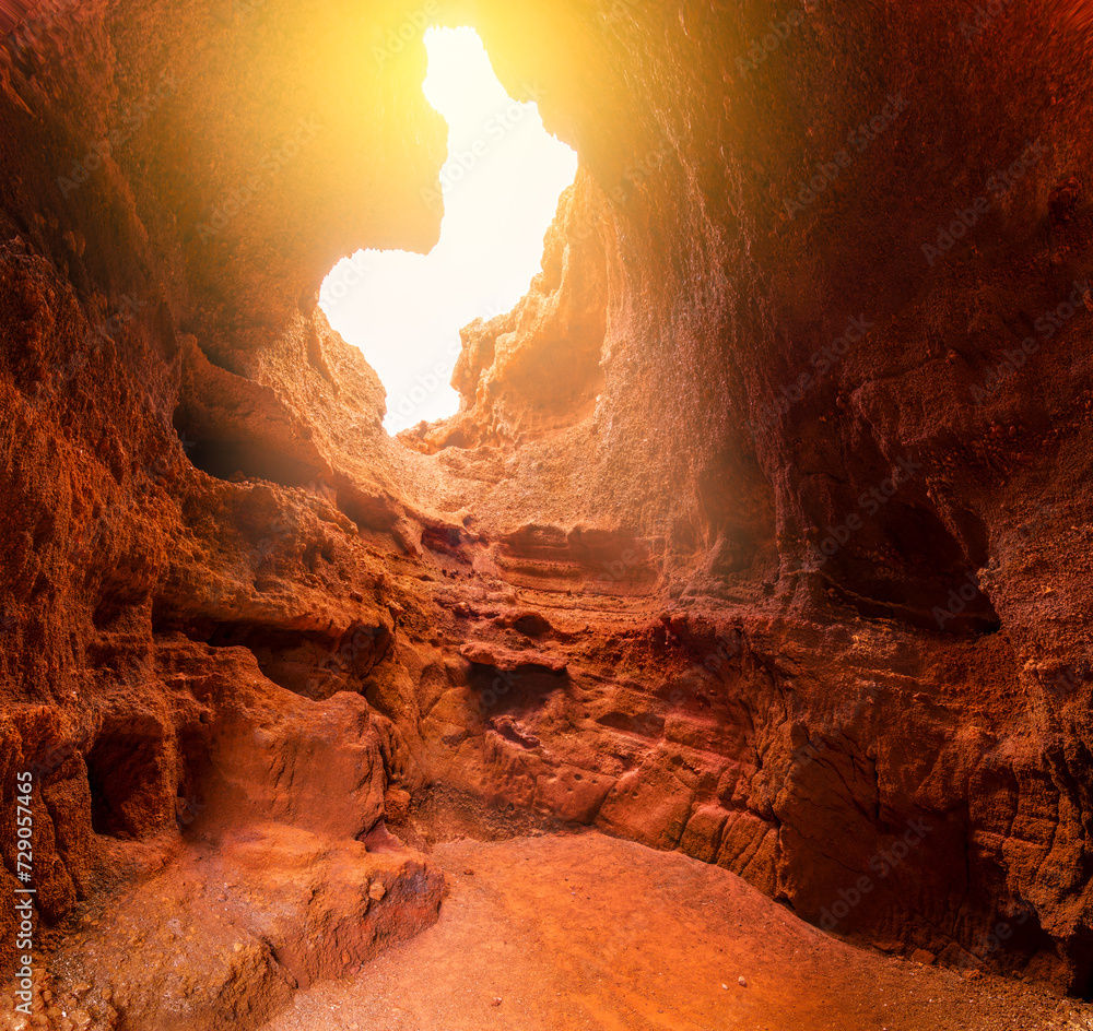 Discover the hidden Cueva de Montaña Cabrera in Lanzarote, a volcanic marvel offering a unique subterranean perspective and a photographer paradise.