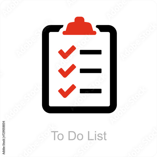 to do list icon concept