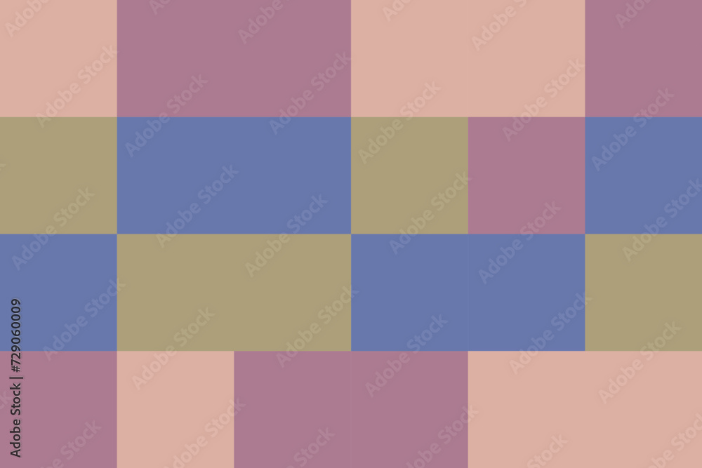 Colourful block background. Colourful block pattern. Print design. Graphic design. Vector pattern. Geomatic wallpaper. Decorative. Seasonal. Ornament. Simplicity. Fabric print pattern.