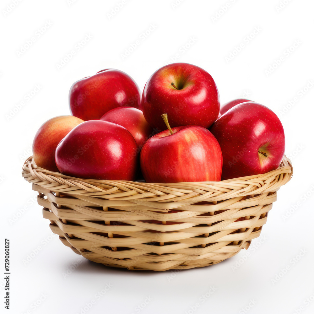 apple in basket apple in basket