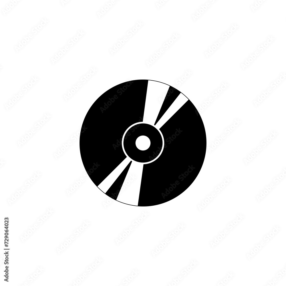 Compact disc icon. CD icon isolated on transparent background Compact disc icon. CD icon isolated on transparent background