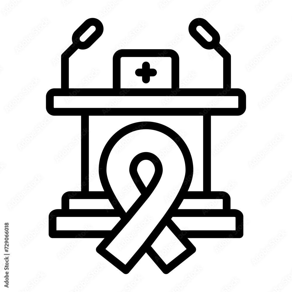 Medical Conference Icon Medical Conference Icon