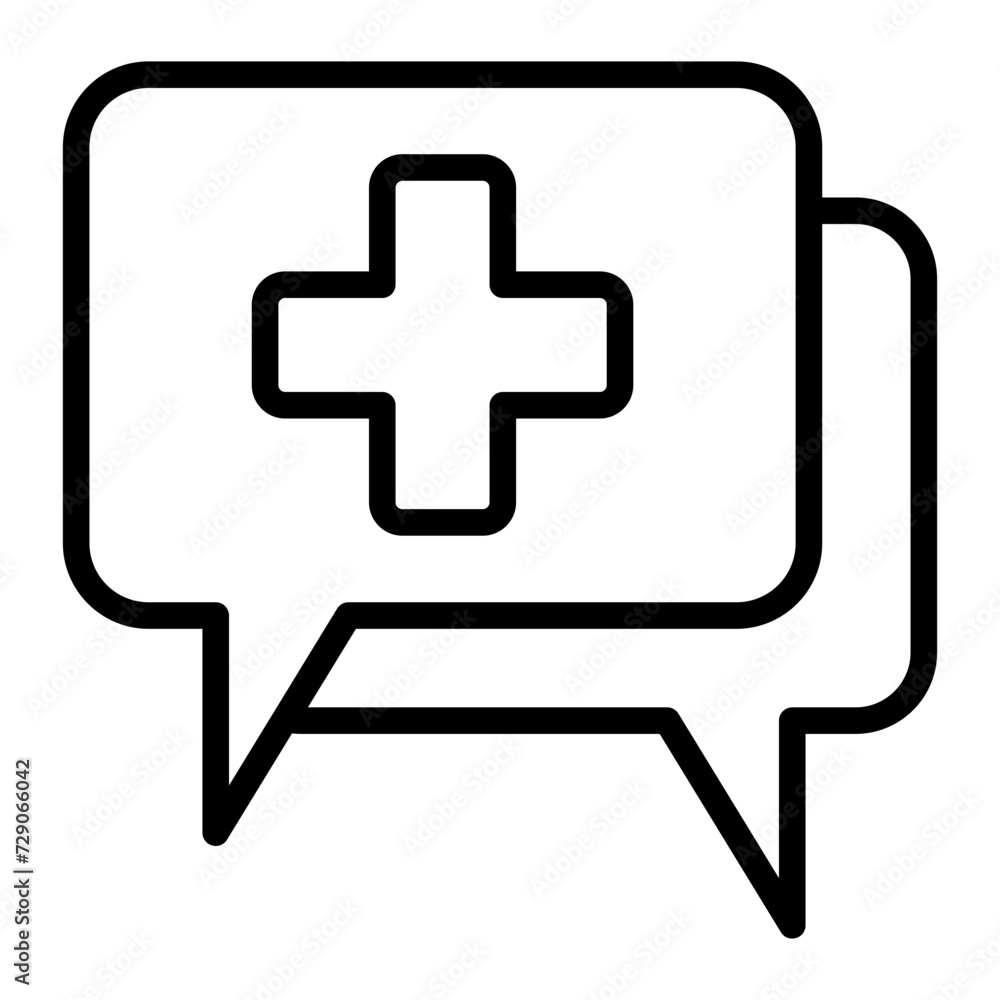 Medical Consultation Icon Medical Consultation Icon
