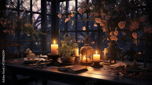 Warm and Inviting Table Setting © lan