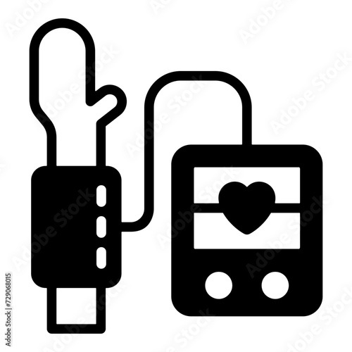 Blood Pressure Monitor Icon