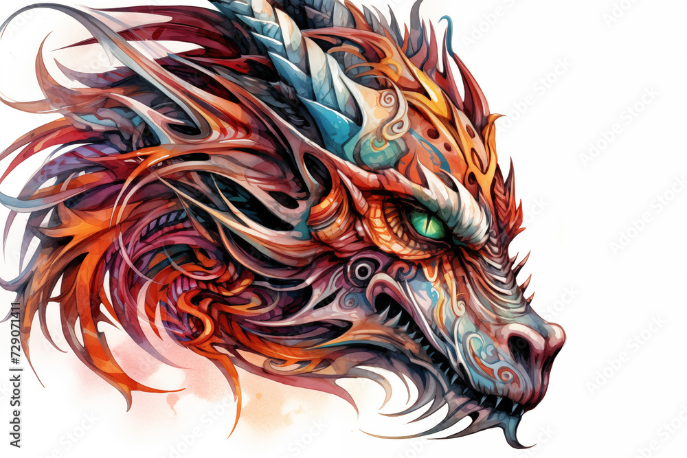 Colors dragon tattoo on a white background. Woman's tattoo. Men's tatoo. Dragon tattoo. Tattoo ideas for women. Tattoo parlor. Tattoo artist profession. Colors dragon tattoo on a white background. Woman's tattoo. Men's tatoo. Dragon tattoo. Tattoo ideas for women. Tattoo parlor. Tattoo artist profession.