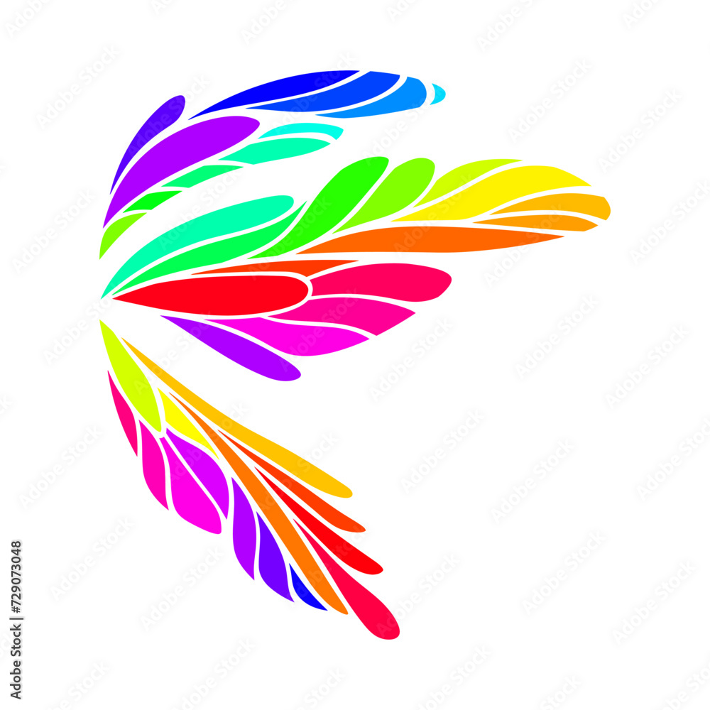 premium vector, butterfly wings logo premium vector, butterfly wings logo