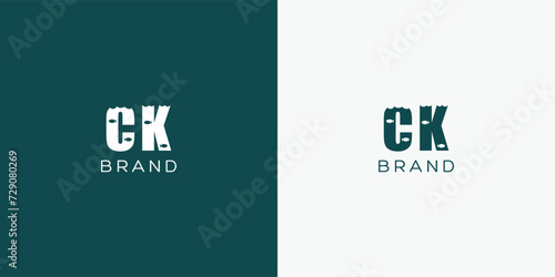 CK Vector logo design