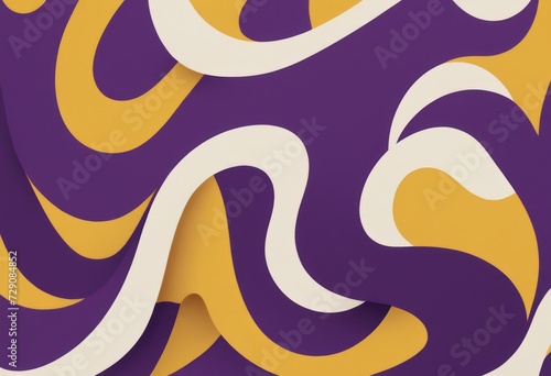 a purple  yellow and white abstract pattern