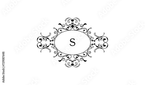Luxury Floral Alphabetical Logo