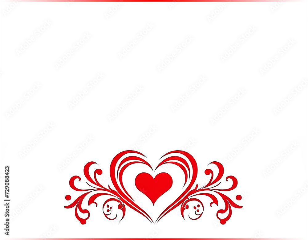 Heart. Love. Valentine's Day. Valentin. Design. illustration. 3D. Site template. Copy space. Free space for text. Symbol. Design. White background. Heart. Love. Valentine's Day. Valentin. Design. illustration. 3D. Site template. Copy space. Free space for text. Symbol. Design. White background.