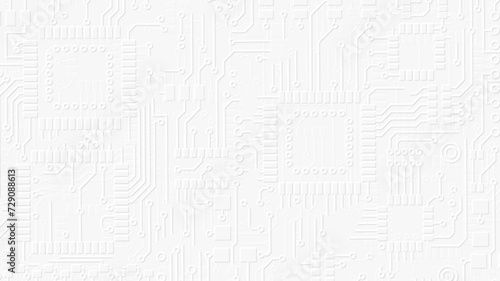embossed image of circuit