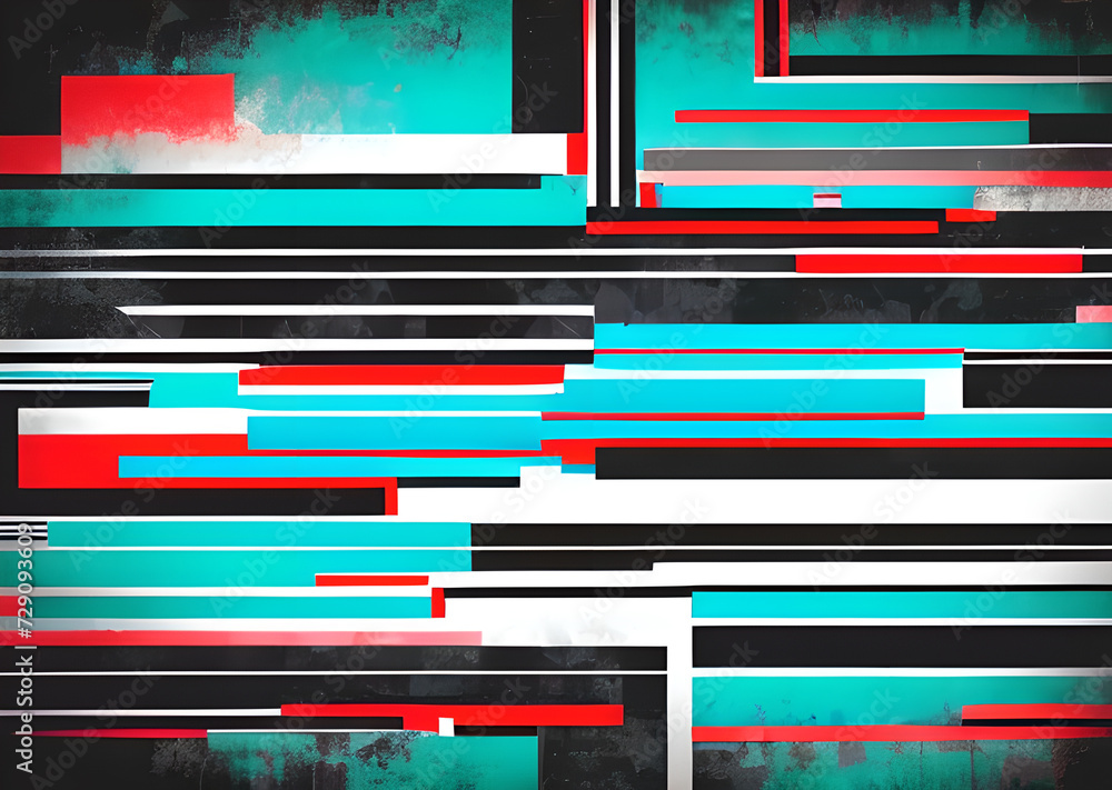 Bright abstract stripes, Mix of glitch noises and colors, In grunge style with elements of sc-fi technology, imitation of screen errors, background, design, wallpaper, for your project, air sol paints Bright abstract stripes, Mix of glitch noises and colors, In grunge style with elements of sc-fi technology, imitation of screen errors, background, design, wallpaper, for your project, air sol paints
