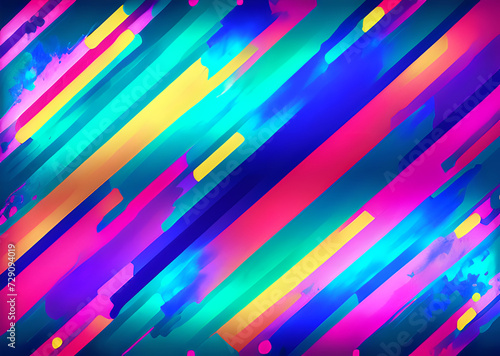 Bright abstract stripes  Mix of glitch noises and colors  In grunge style with elements of sc-fi technology  imitation of screen errors  background  design  wallpaper  for your project  air sol paints