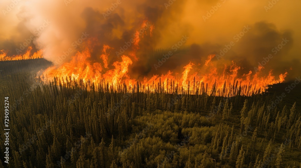 Alaska wildfires up close and personal