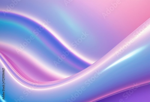 a blue and pink iridescent wallpaper