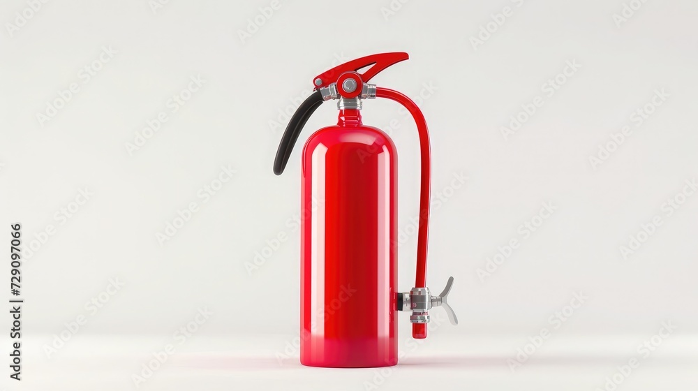 Obraz premium fire extinguisher isolated on white background