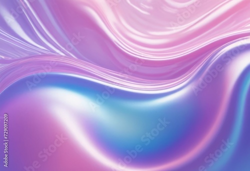 a blue and pink iridescent wallpaper