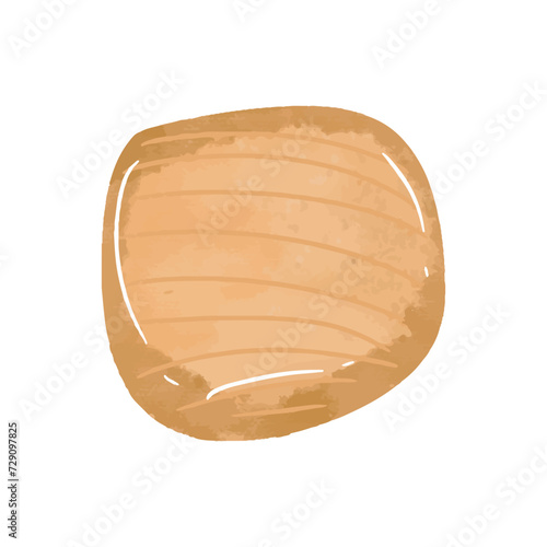 stock watercolor bread bakery product isolated on white background, Vintage bakery and pastry water color style doodle