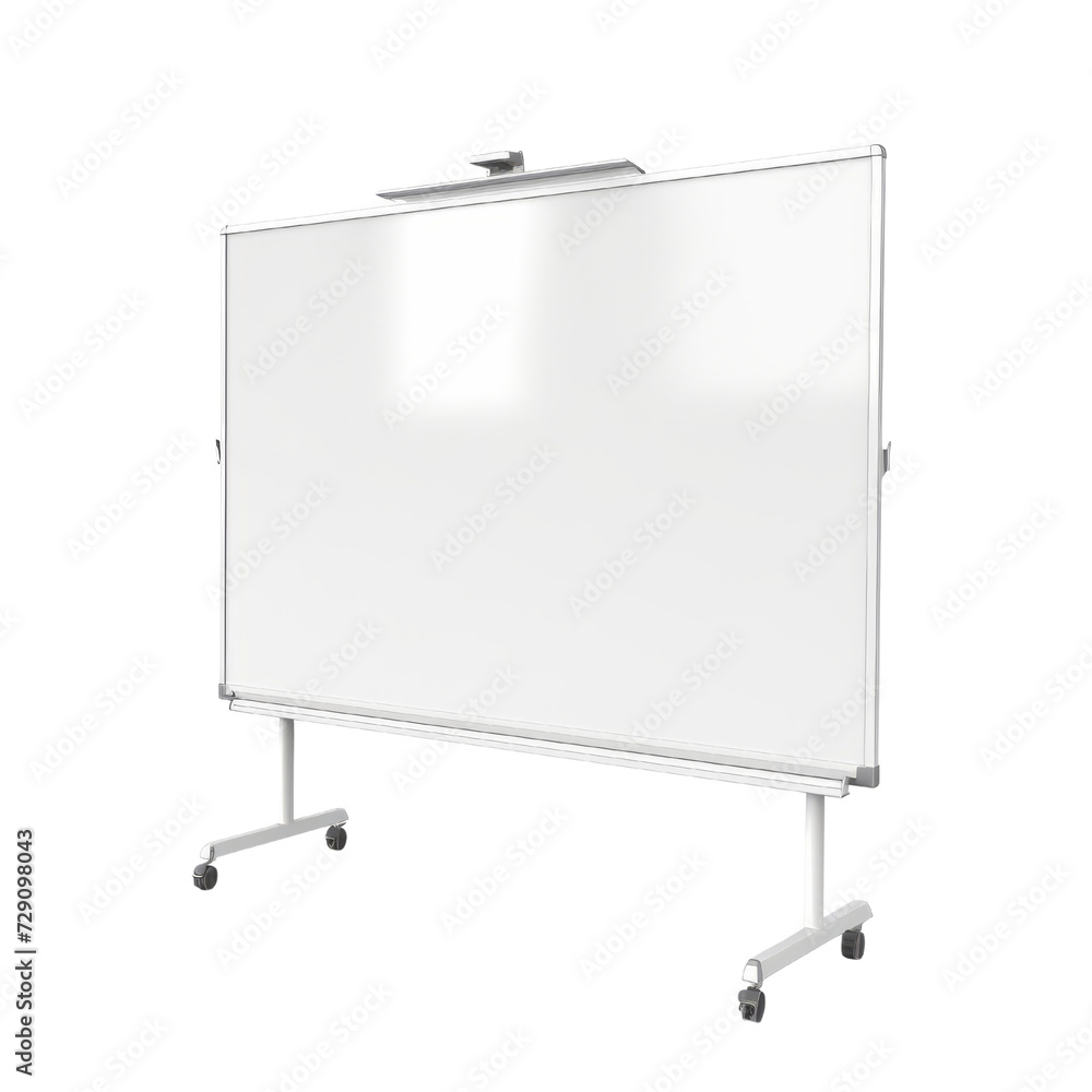 White Board PNG Cutout, Generative AI White Board PNG Cutout, Generative AI