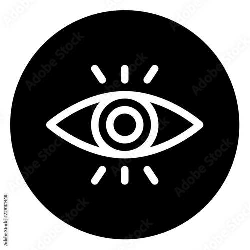 spyware glyph icon