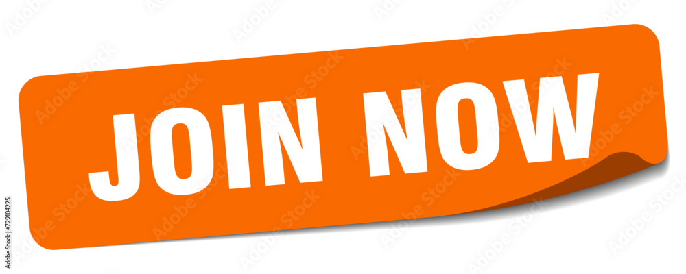 join now sticker. join now label join now sticker. join now label