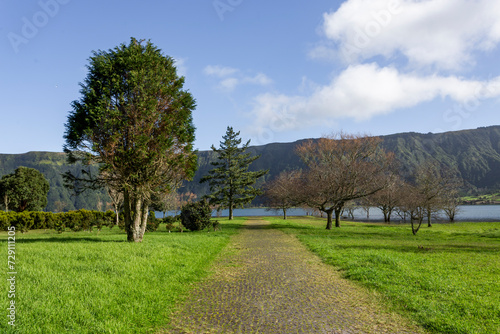 Lake seven city's or "Lagoa das sete cidades" is a famous place in the São Miguel Island in the Azores