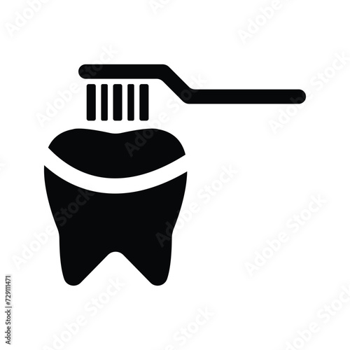 Tooth brush icon