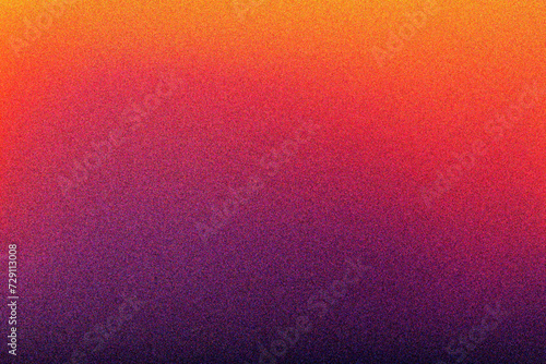 Sunset sky gradient colors background. Colorful retro gradation. Gradient blur, noise, grain, texture